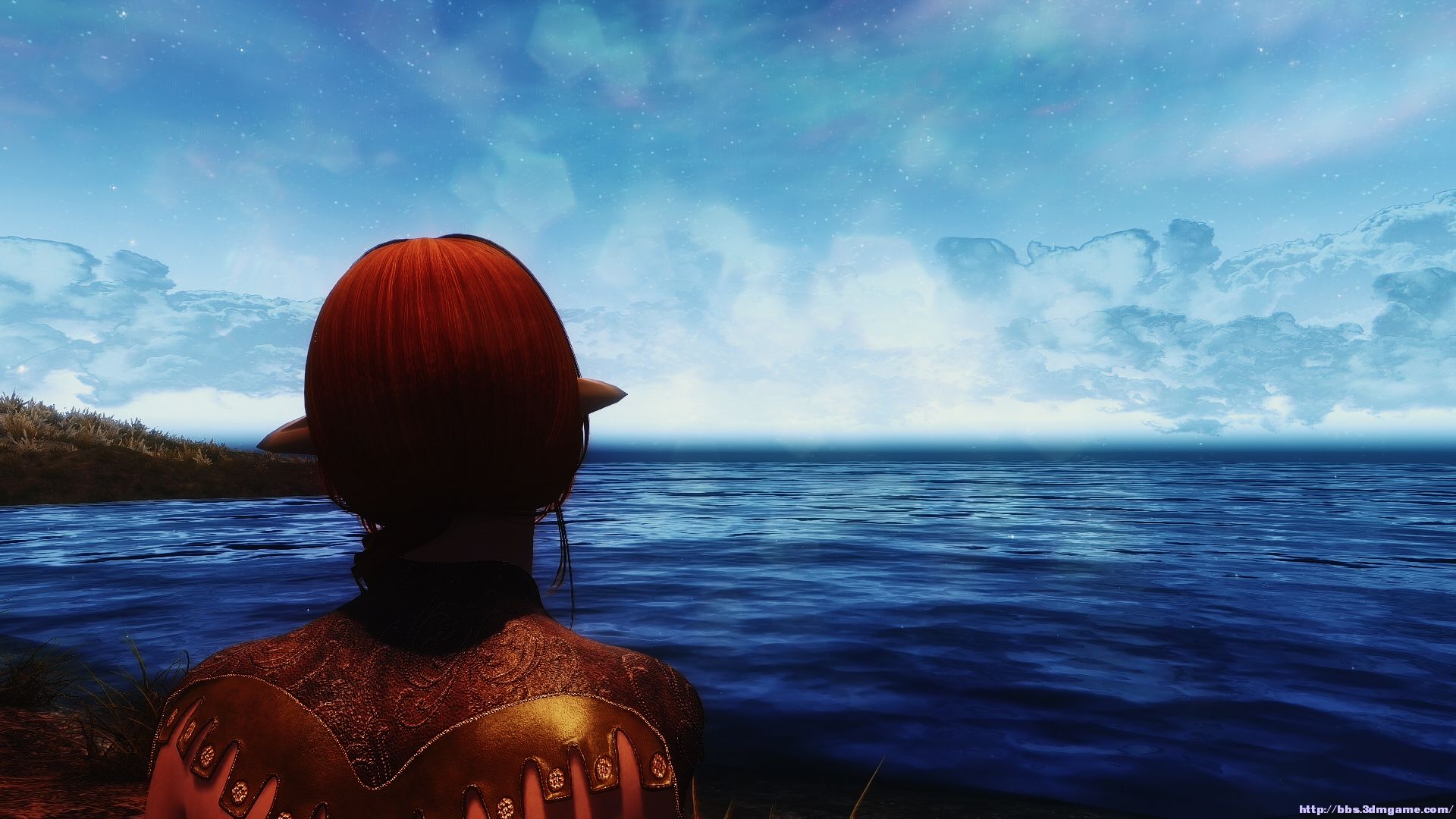 女子写真之皮衣诱惑之二——————精灵公主妮娜(2)异次元裂缝（这绝对是在极限环境下的拍摄，基本光源都是混乱干扰的，不过拍出来有另一番风味，喜欢的要顶一下）  - 《上古卷轴5：天际》历史资源区-