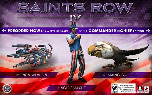 《黑道圣徒4(saints row iv)》封面正式公布