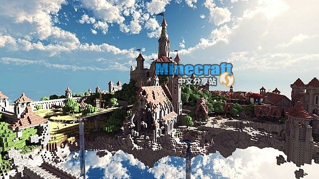 minecraft我的世界-天空之城地图震撼下载