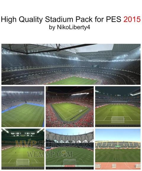 pes2015高品质7座球场整合包v2.