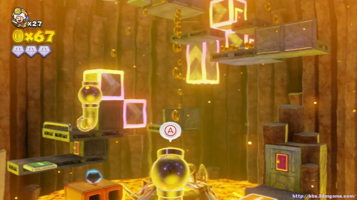 wiiu 队长奇诺比奥 寻宝者(captain toad - treasure