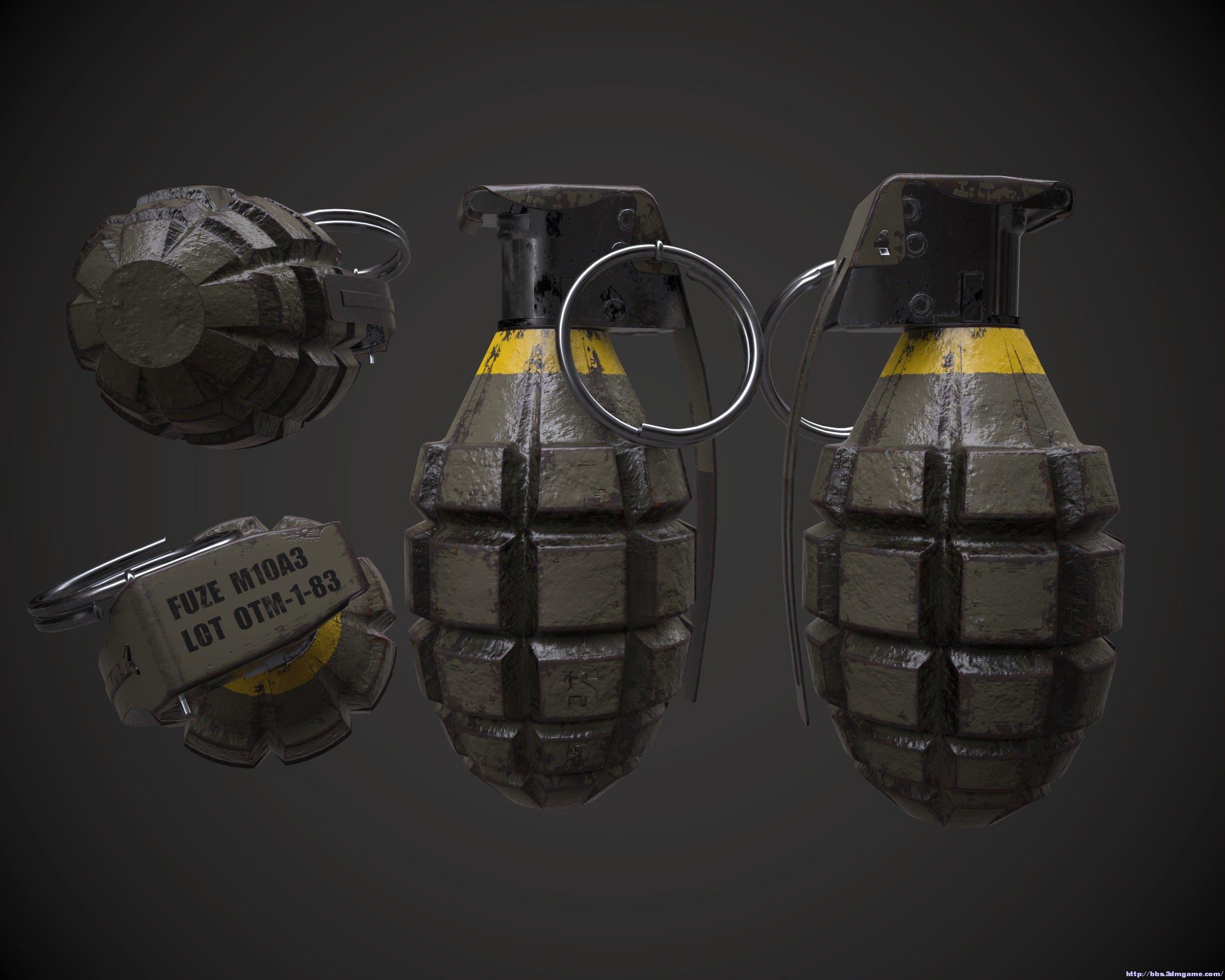 by rivernl 简介 二战期间,美军士兵使用了许多类型的手榴弹,但