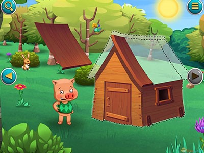 三只小猪：搜索与寻找（The 3 Little Pigs - Search and Find）三国语言 |解压即玩|