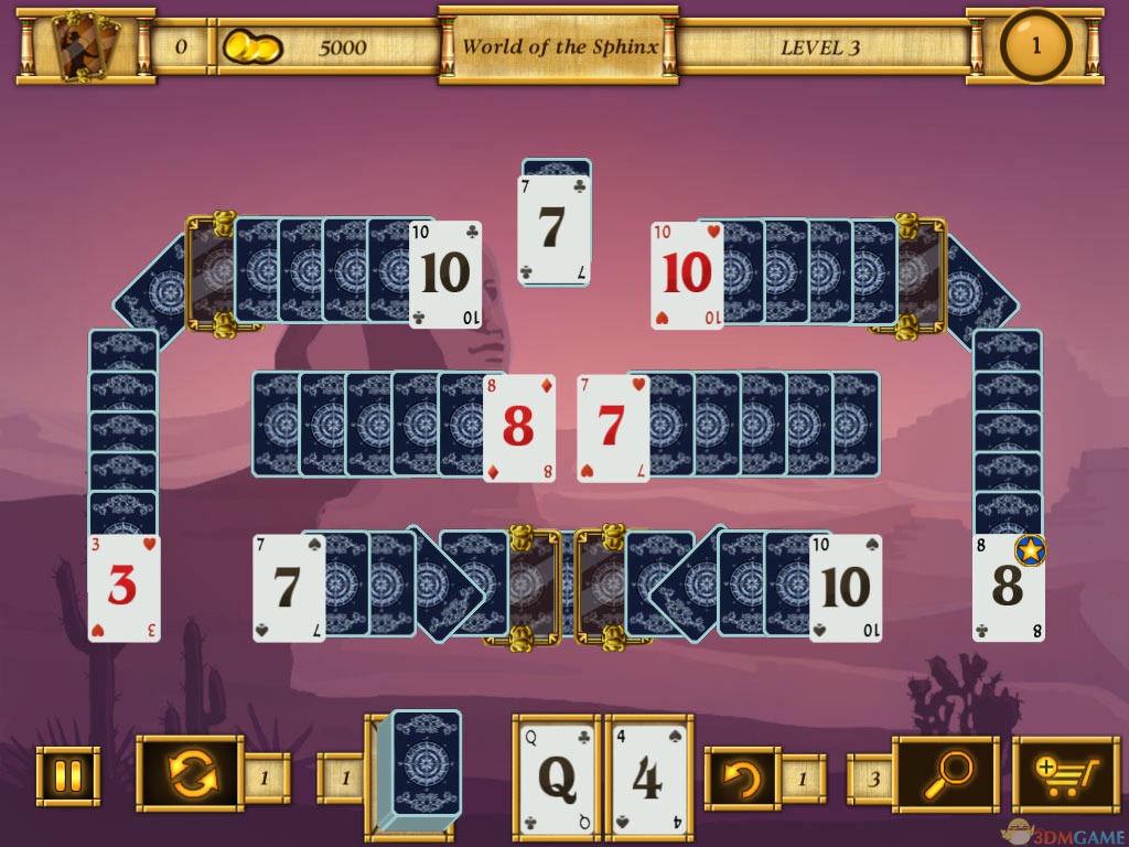 埃及纸牌(Egypt Solitaire: Match 2 Cards)v1.0 ZEKE破解版
