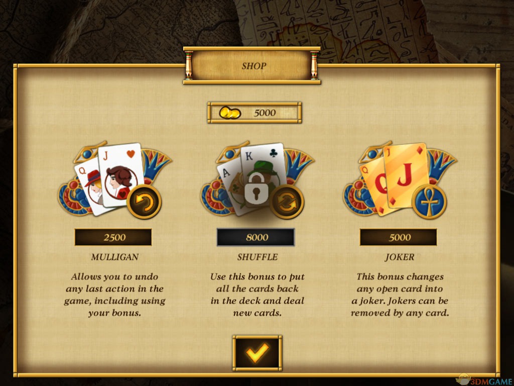 埃及纸牌(Egypt Solitaire: Match 2 Cards)v1.0 ZEKE破解版