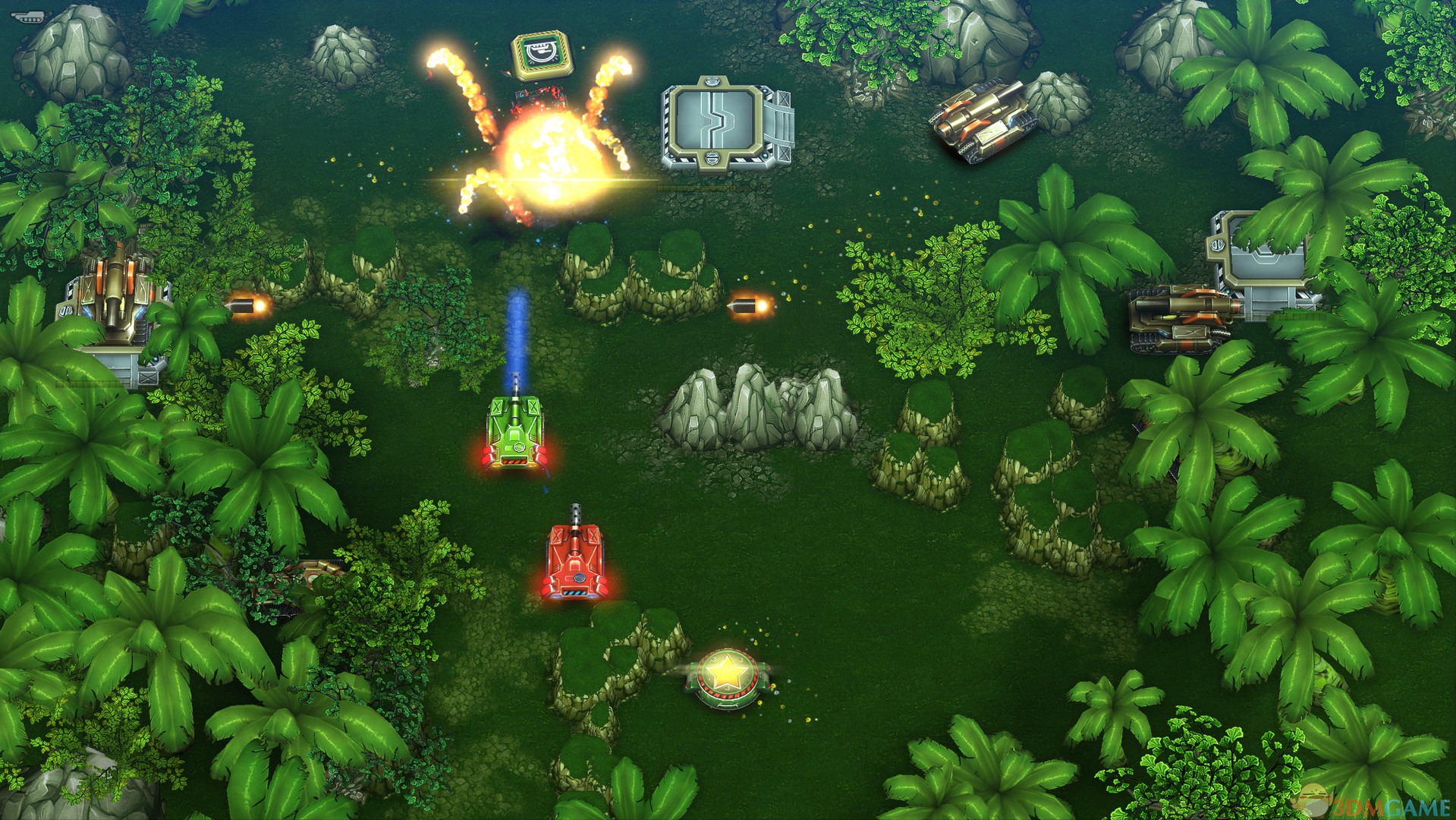 暴躁坦克（Tank Brawl）|解压即玩|