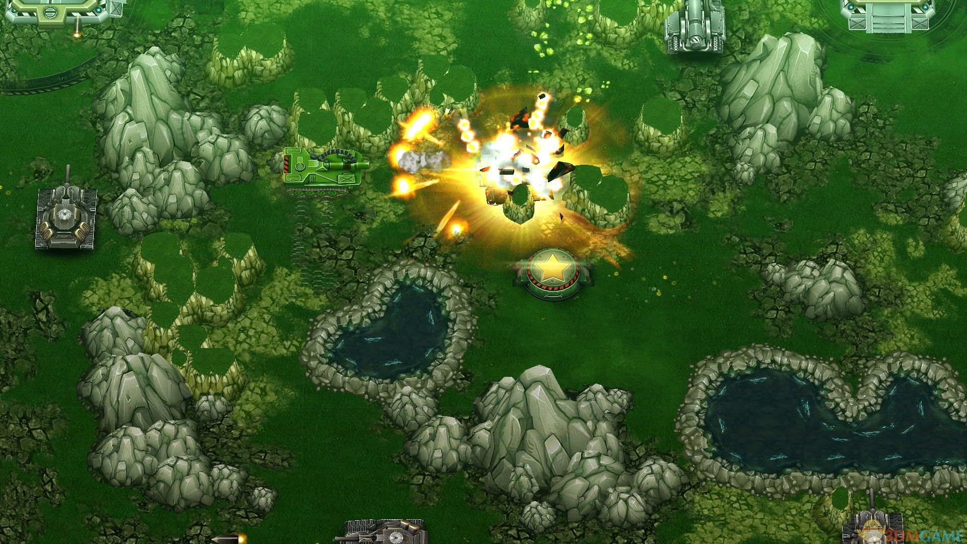 暴躁坦克（Tank Brawl）|解压即玩|