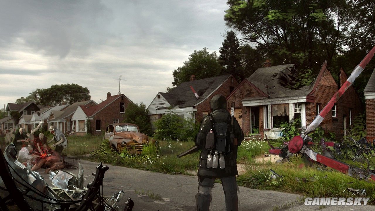 走进亡灵工作室探访 腐烂国度(class3)开发过程.以及后续场景的插画!