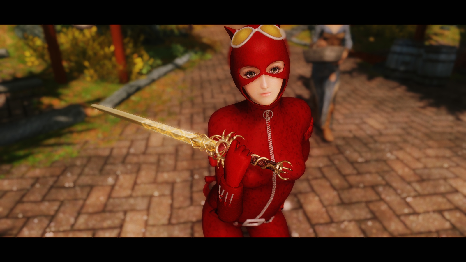 【少女卷轴之掌柜系列】红色猫女【服装】