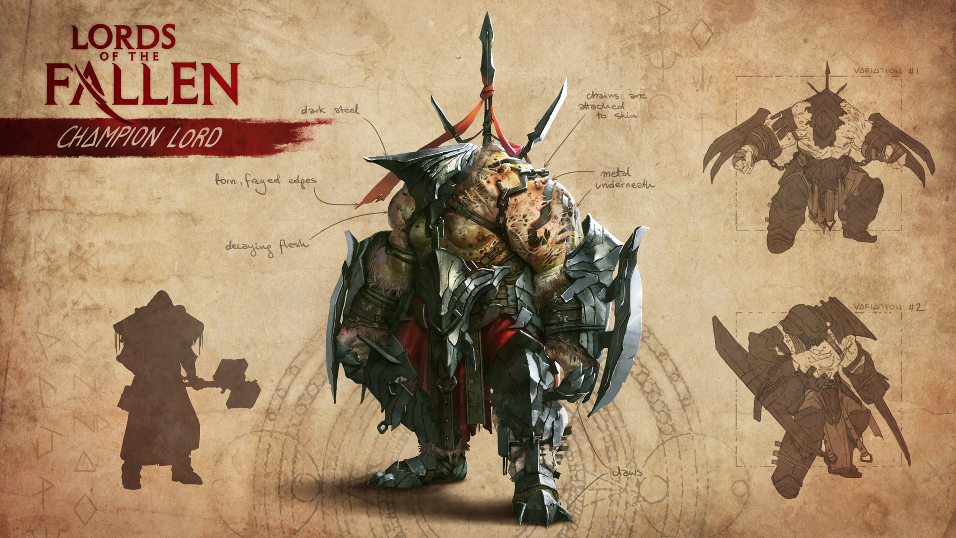 《堕落之王(lords of the fallen)》官方水印 壁纸1920x1080【9p】 - 