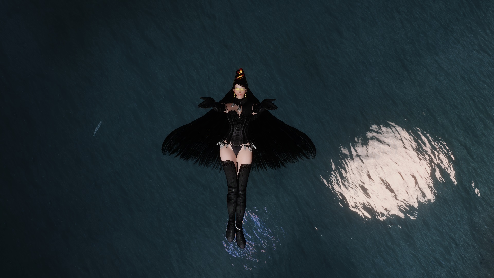 【猎天使魔女】诱惑贝姐一代长发版更新预览【bayonetta】你的狂野我