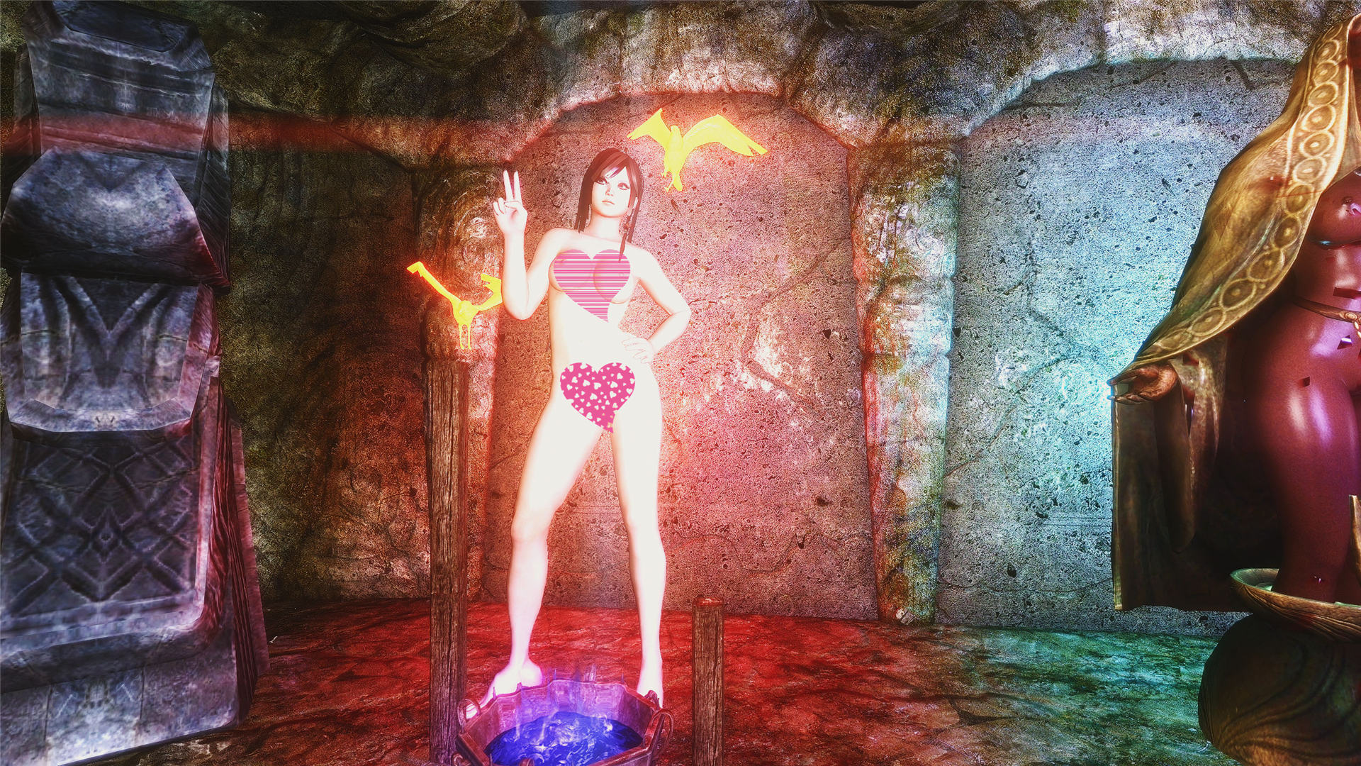 【穿越卷轴系列】doa心——全新的诺克图娜尔雕像