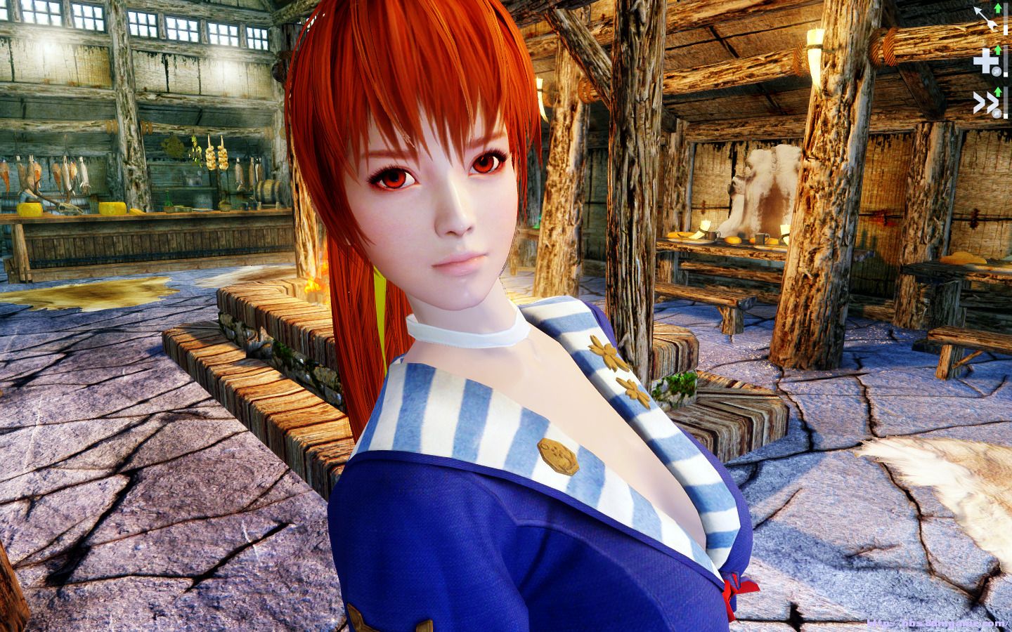 如此神似的doa5 霞的mod 究竟来自何方?