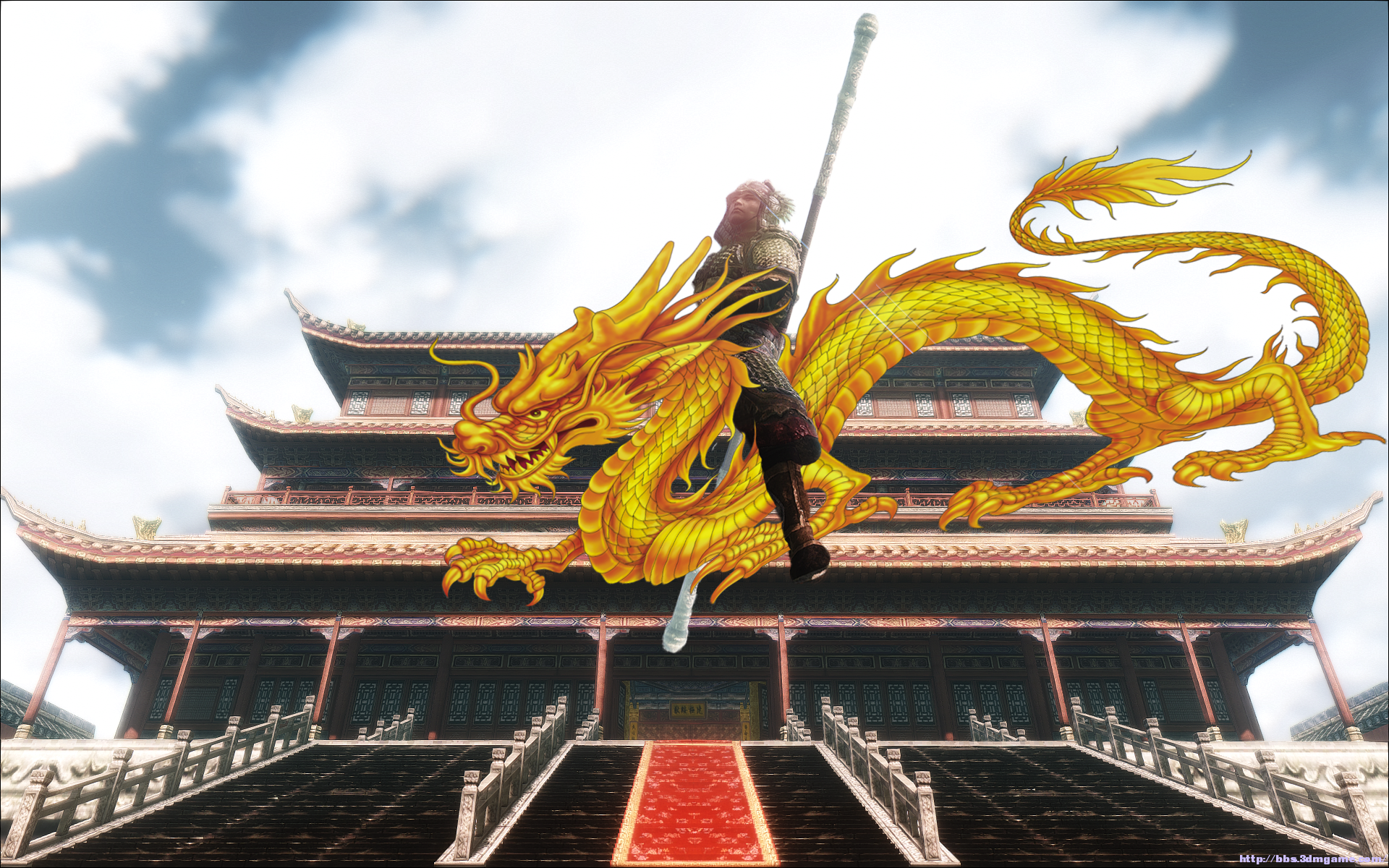 美女带你畅游《苍龙城》