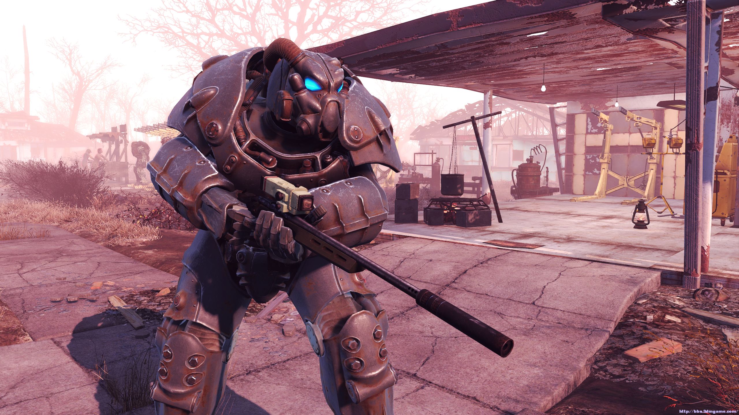 昨晚终于拿到x01动力甲了~~~ - 《辐射4》 - 3dmgame论坛 - powered