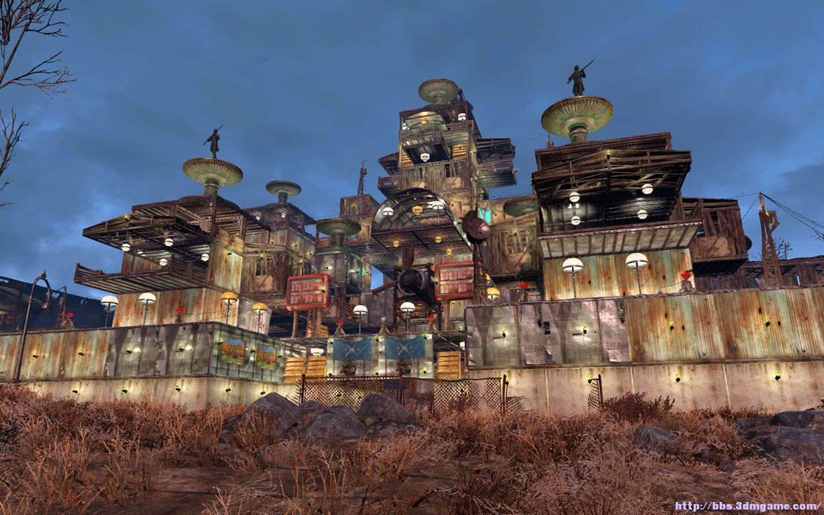 废土建筑公司哪家强庇护山丘与城堡的选择大家来晒晒