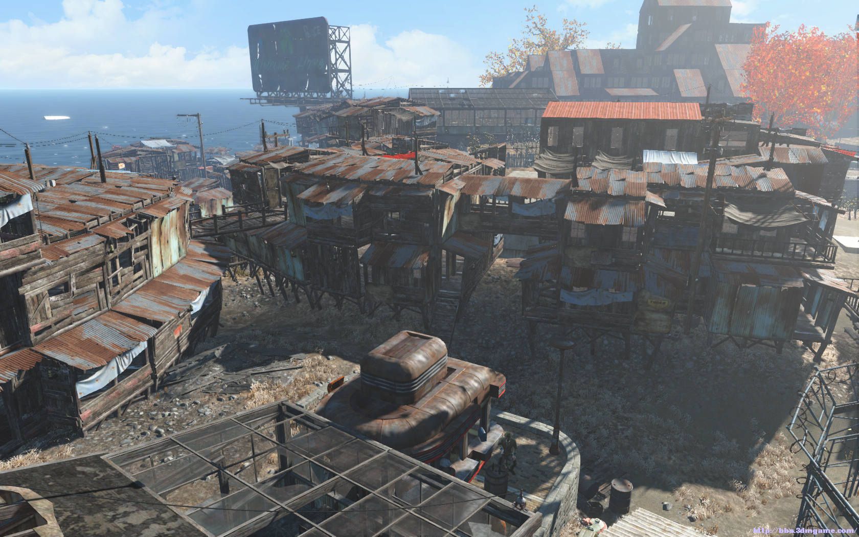 【建筑作品】老冰棍的废土奇观镇基本成型,有新的奇观建筑和别墅