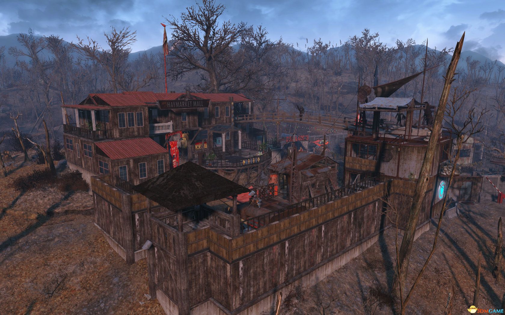 【建筑党】联邦复兴,废土各据点建设.努力打造特色据点. - 《辐射4》 