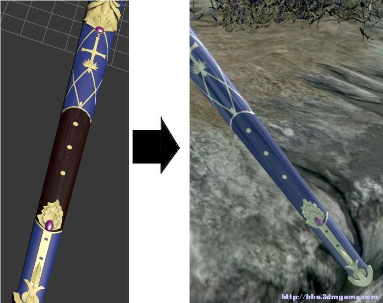 69 热门游戏 69 《上古卷轴5:天际》 69 saber的剑mod 剑鞘颜色