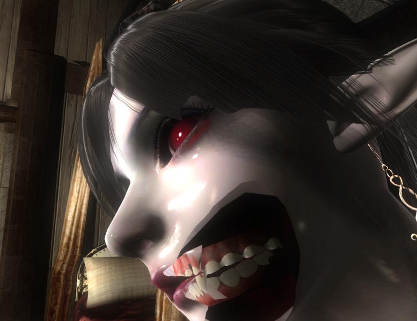 什么事妖艳 什么事恐怖 这妹子 简直了 半妖半人 简直太恐怖了