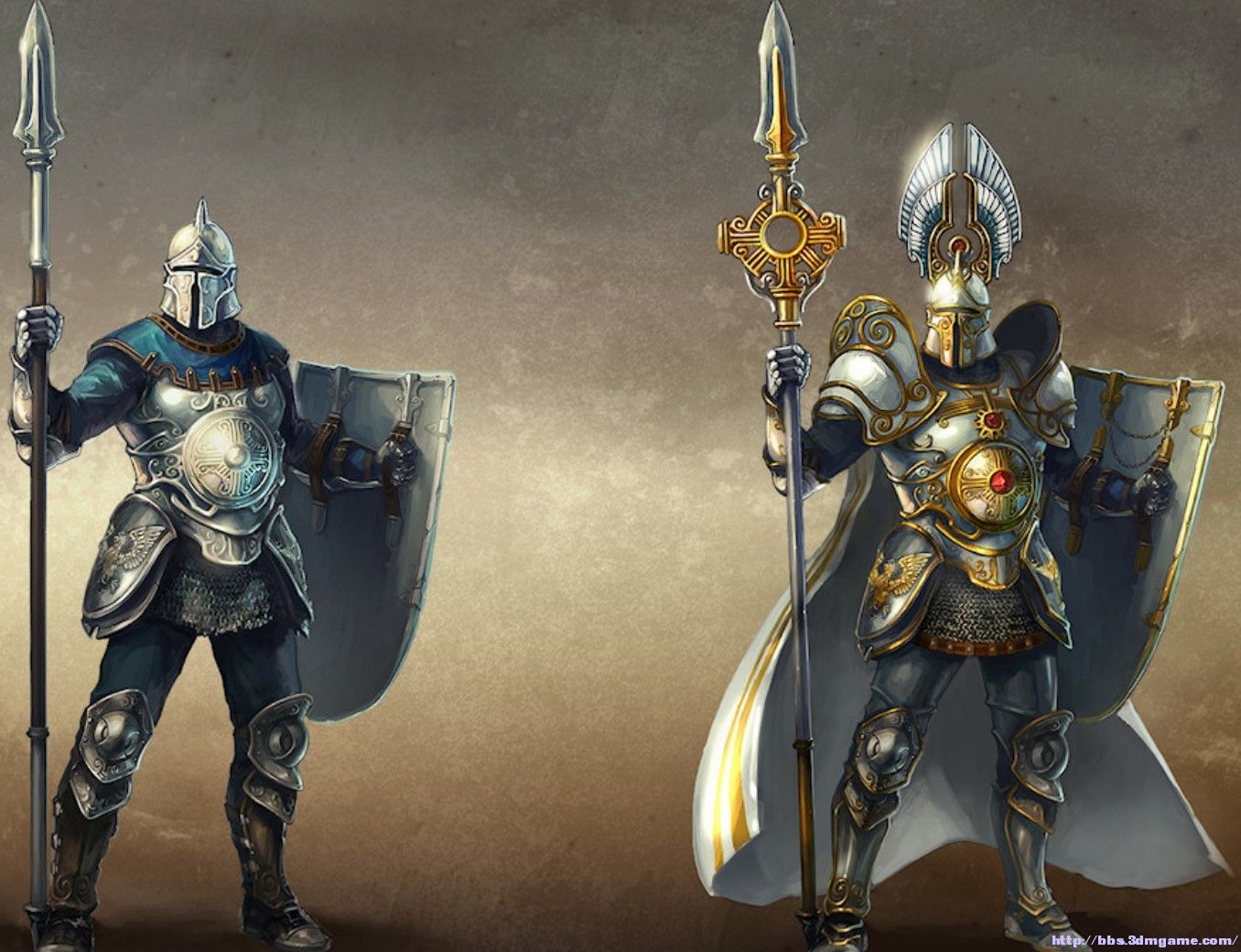 有没有 英雄无敌6 长枪兵 这套盔甲?