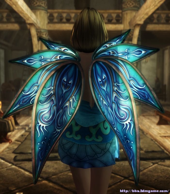 上古卷轴5天际woodfairy木精灵套装mod