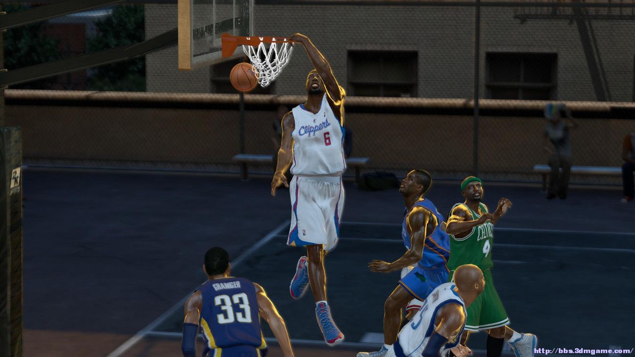 【求围观】发一下今天玩2k13街球模式的一些截图.