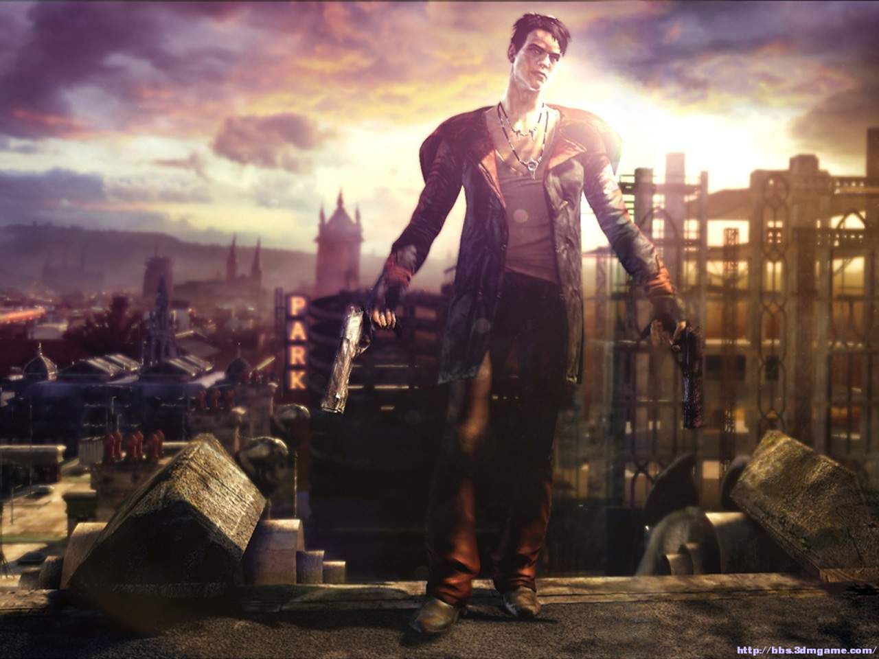 【图多慎入】新鬼泣到来了,献上我收集的新鬼泣但丁壁纸,有爱自取!