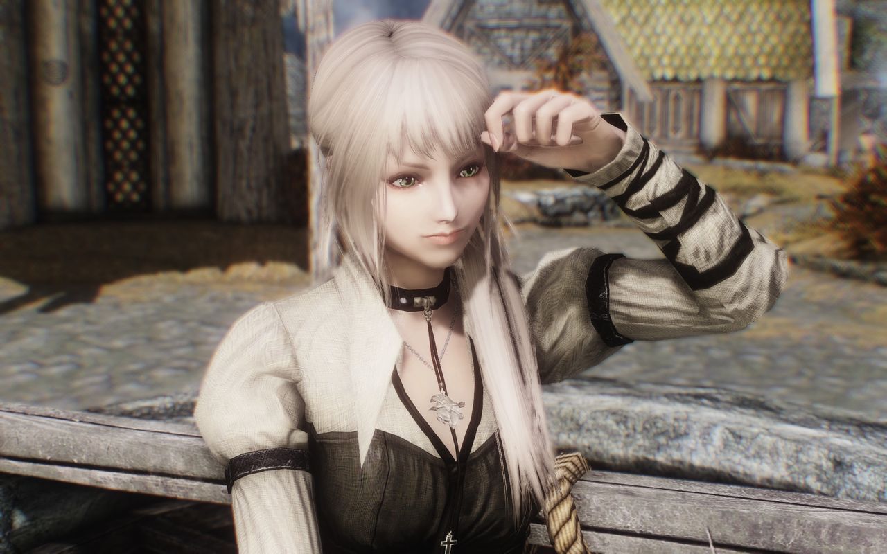 求这个妹子所用到的mod和数据!