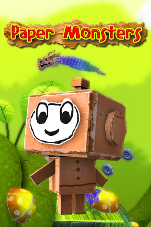 清新可爱横板小游戏纸片怪兽papermonsters完整硬盘版105m
