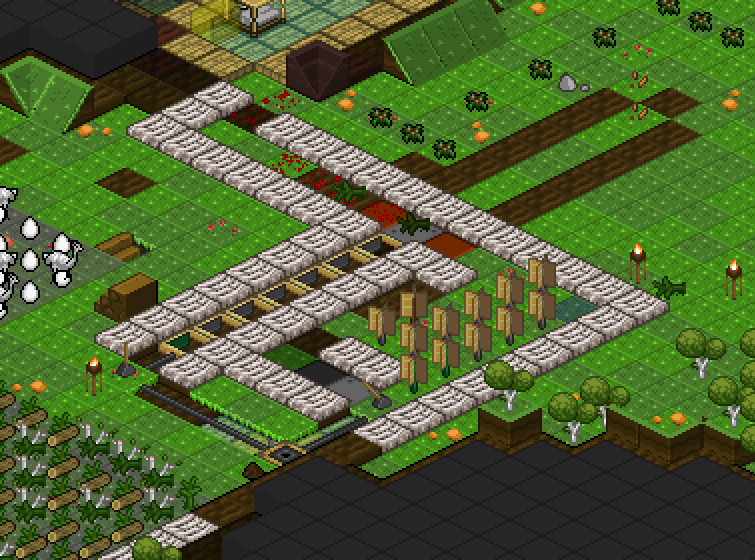 《矮人村庄》 多用途落坑流城门分享,各种秒杀,蚂蚁食人魔什么的都去s