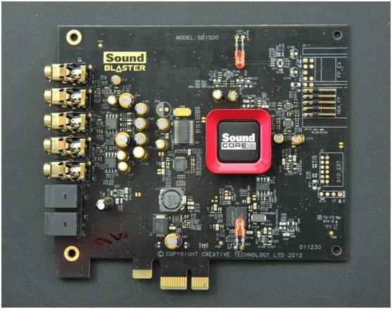 分解下的创新zx声卡