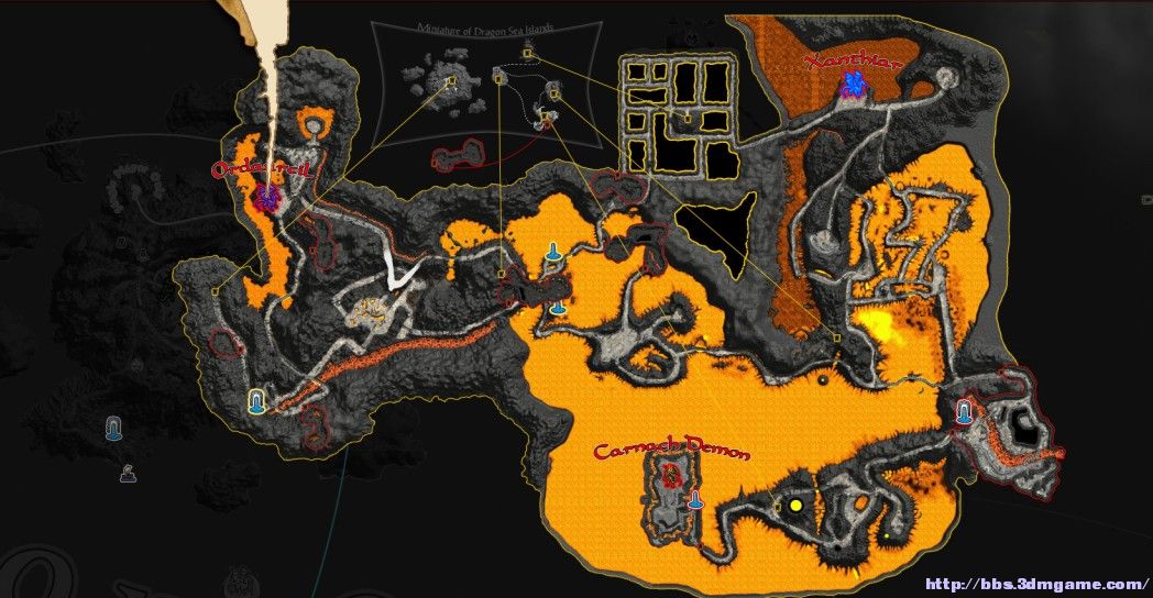 圣域2超大地图完整更新中文版(地图【包含冰与血】包括地上和地下以及