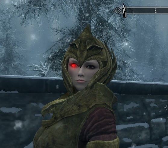 求一个吸血鬼发光红眼睛的mod