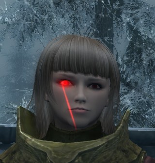 求一个吸血鬼发光红眼睛的mod