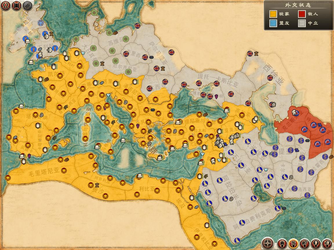 罗马2全面战争地图图片
