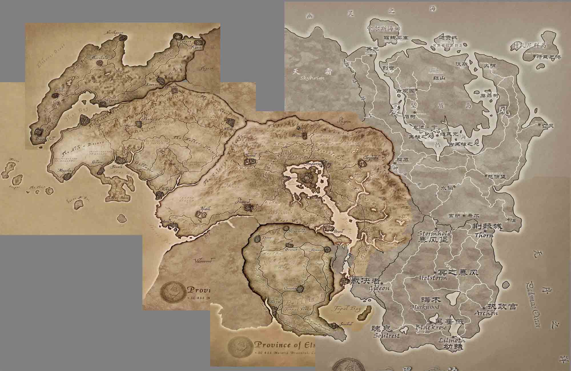 map - 《上古卷轴5:天际》 - 3dmgame论坛 - powered by discuz!