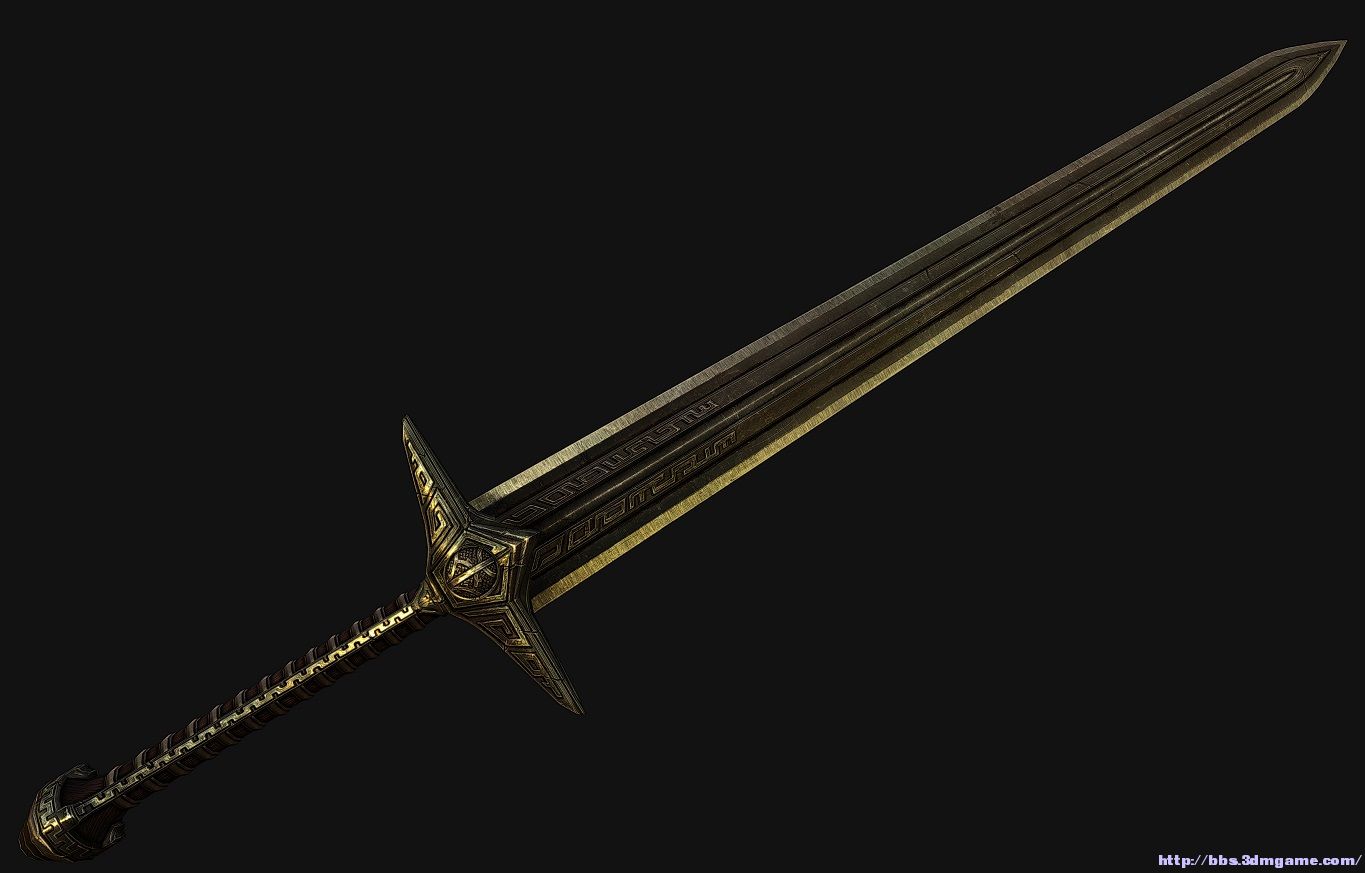 热门游戏 69 《上古卷轴5:天际》 69 指个路吧非常精美的原版武器