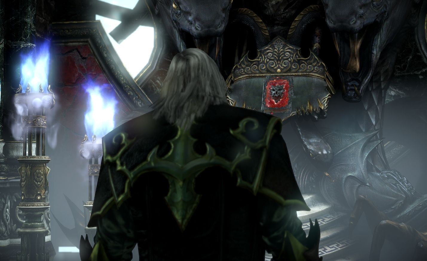 而知道游戏的最后,德库拉才真正的恢复完全的记忆,记起了全部的