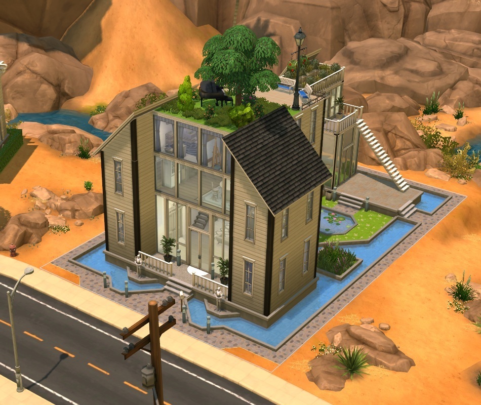 论坛 69 热门游戏 69 《模拟人生4》 69 【原创房屋】【30x20】