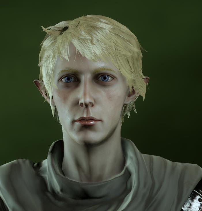 大家看下我的精灵帅哥怎么样