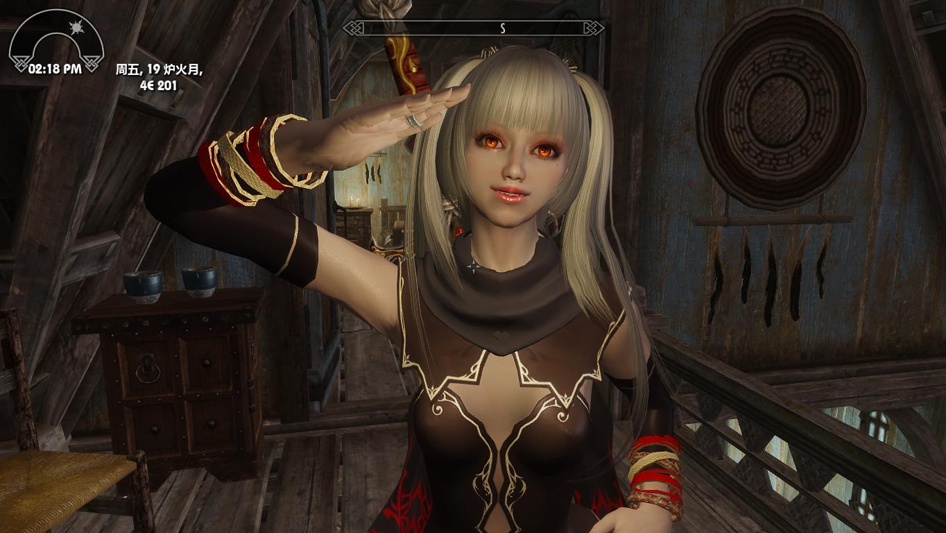 参照漫画作品《bloodline》主人公莉萝.