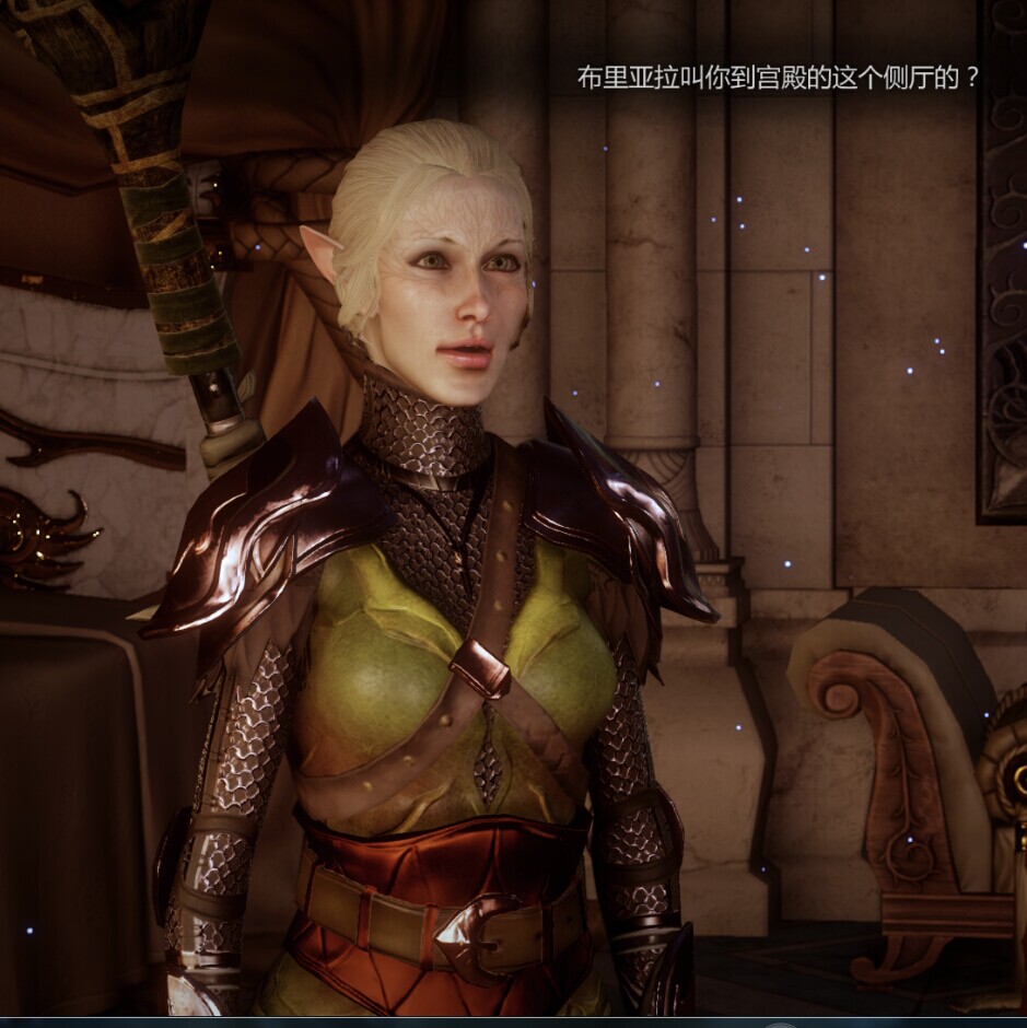 御姐女精灵法师!金发,碧眼,美丽动人,喜怒哀乐有图有真相.