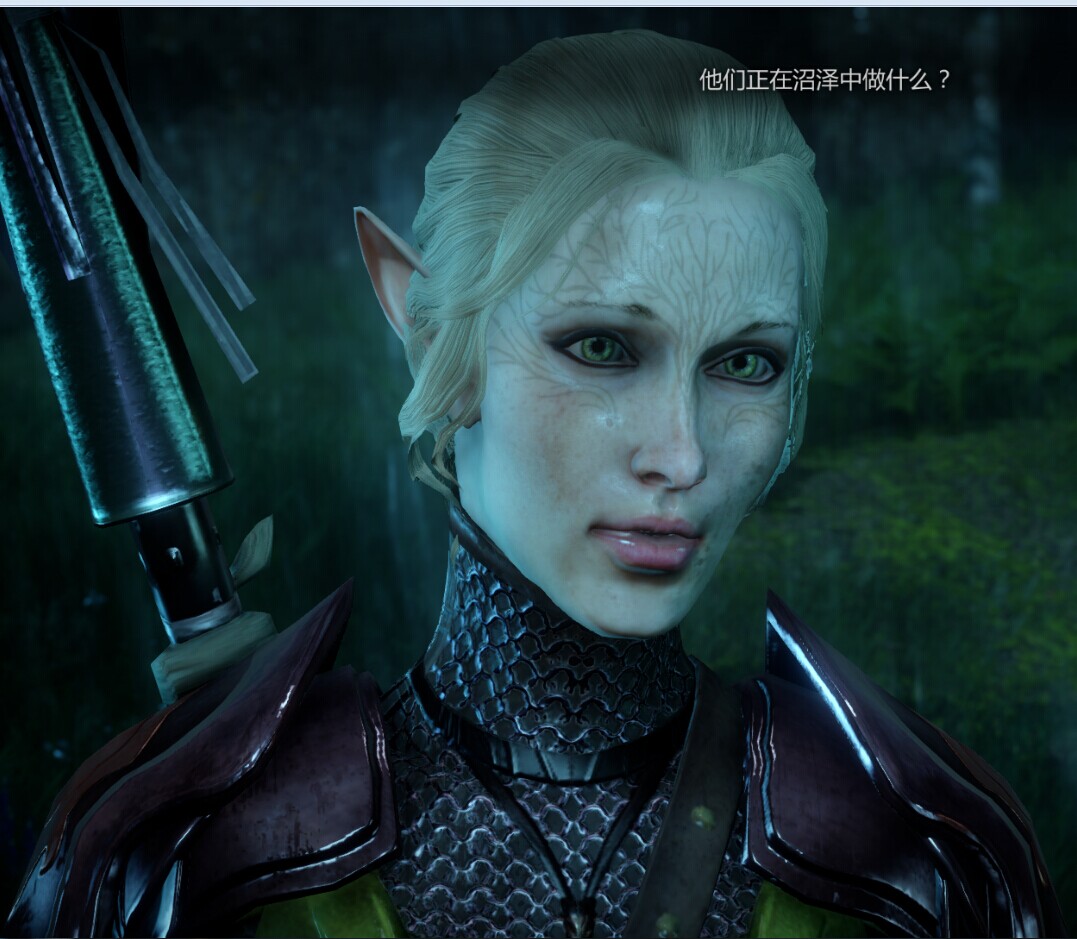 御姐女精灵法师!金发,碧眼,美丽动人,喜怒哀乐有图有真相.