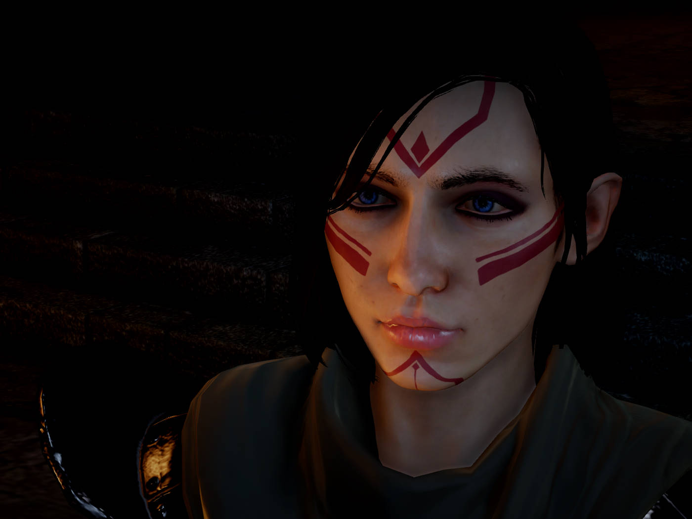 自己捏的矮人妹子,长相媚,动作萌啊