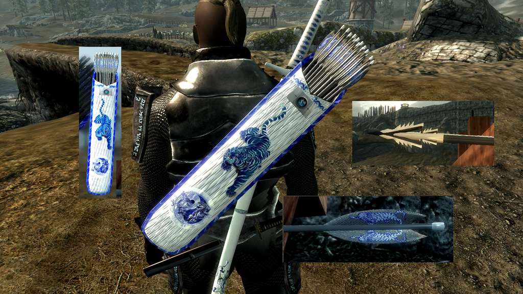 【指路】【分流】青龙白虎箭袋,目测很精致,n网下面还有作者的其他