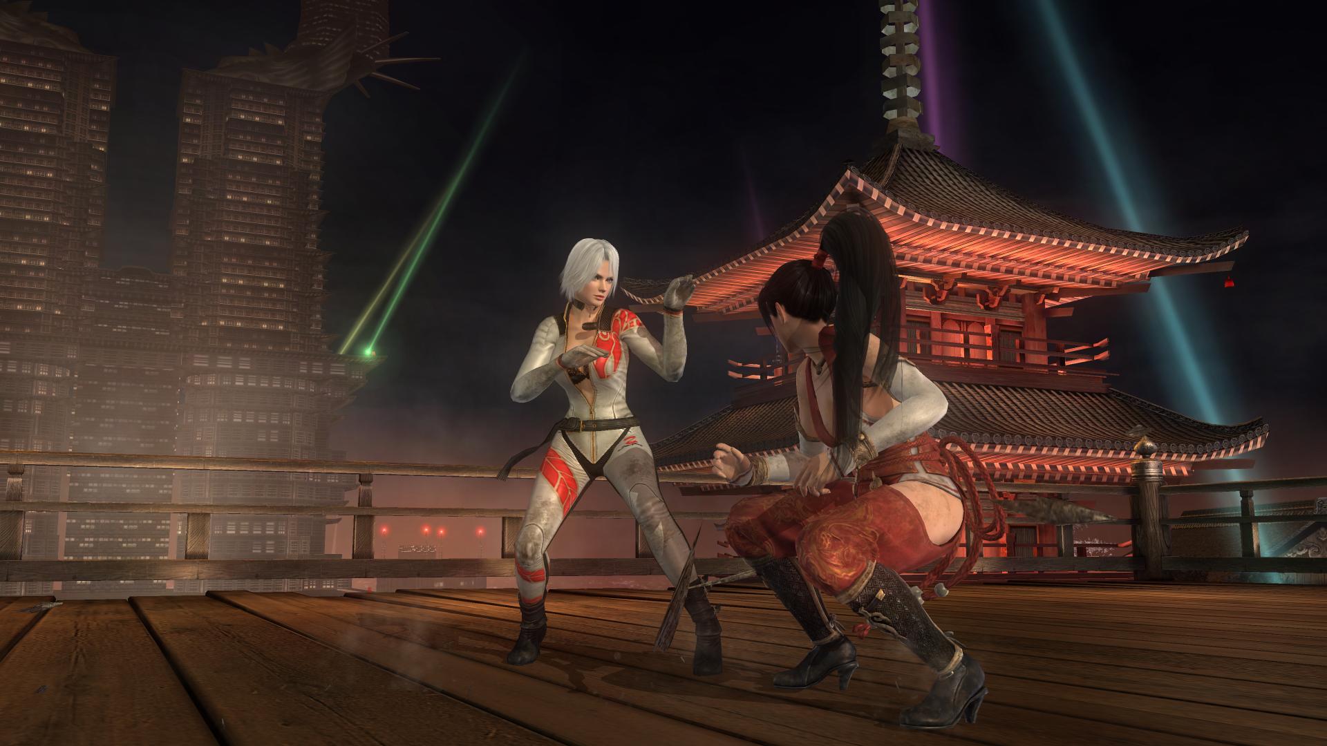 霞【kasumi】红叶【momiji】 vs 克丽丝蒂【christie】 女天狗【nyo