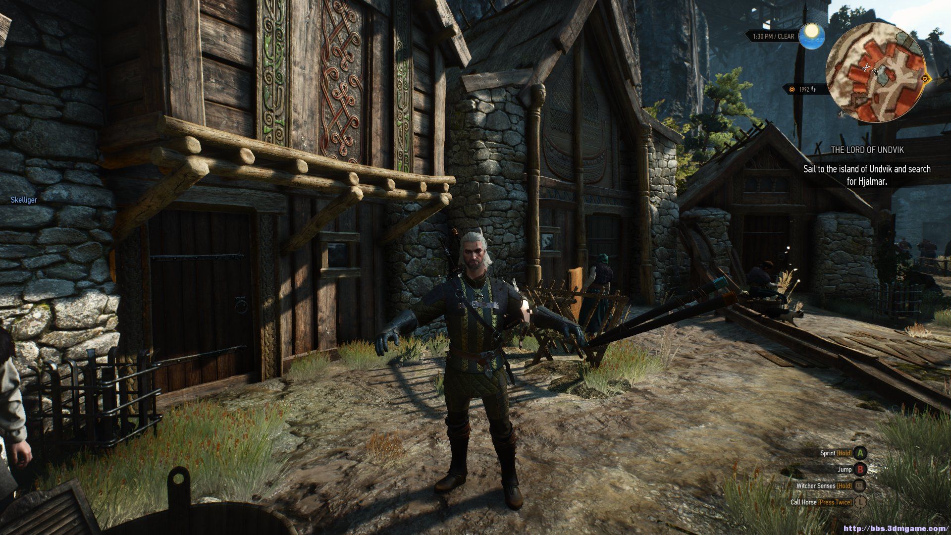 白狼头发离体,光头bug - 《巫师3:狂猎》 - 3dmgame论坛 - powered by