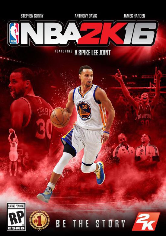nba 2k16 封面展示