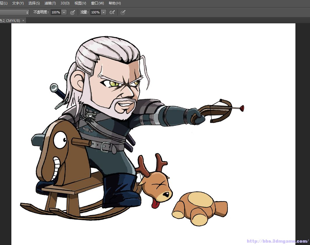 自画杰叔q版一枚,喜欢的就顶一下哈.